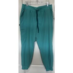 FIGS Technical Collection Zamora Jogger Scrub Pants Oasis Women's XL
